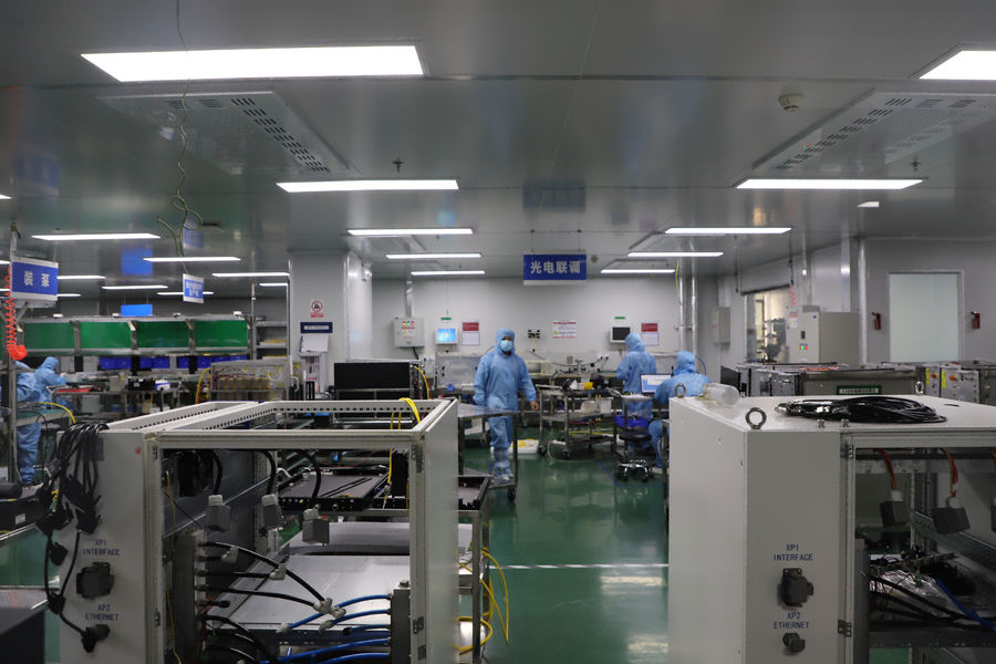 GZ Photonics Technology Co. , Ltd خط إنتاج المصنع