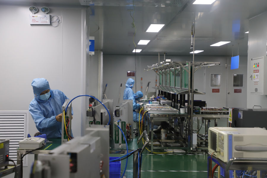 GZ Photonics Technology Co. , Ltd خط إنتاج المصنع